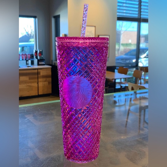 💘STARBUCKS PURPLE TAFFY VENTI TUMBLER CUP💘 - Picture 1 of 3